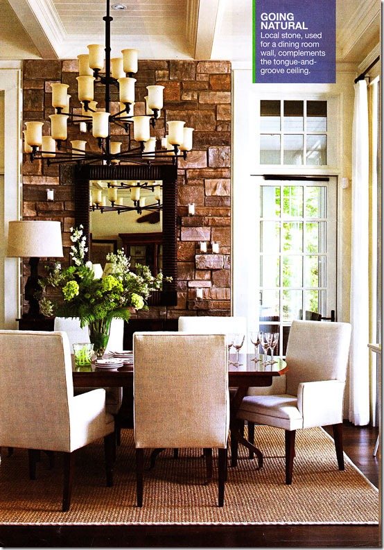 House-Beautiful-Magazine dining table and chairs.