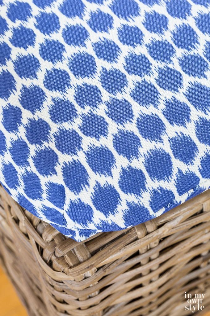 Simple Sew Chair Cushions to make in an afternoon