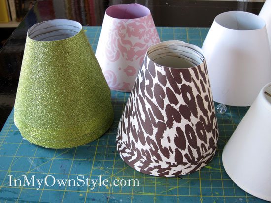 Lamp Shade Covers that can be easily changed
