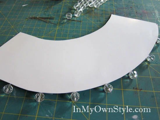 How to make chandelier shades
