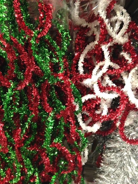 Christmas Pipe Cleaner Garland