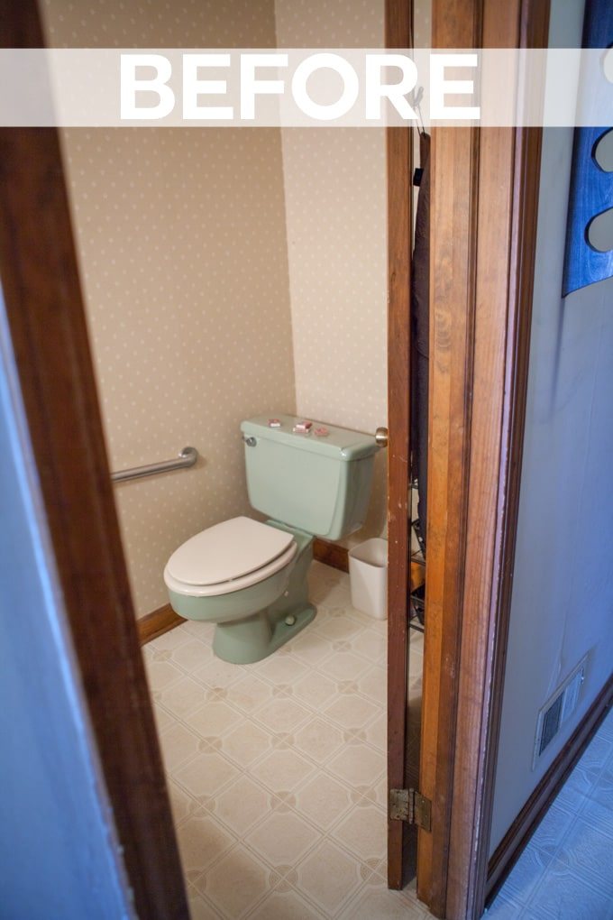 Quiet Chic: Powder Room Makeover