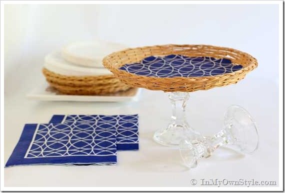 How-to-make-Wicker-and-Paper-Plate-Plate-and-Cake-Stands