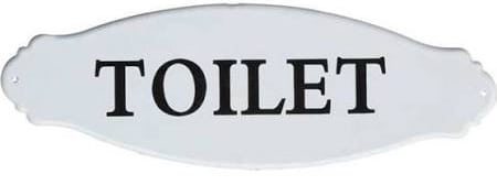 Faux French Enameled Signs For Doors