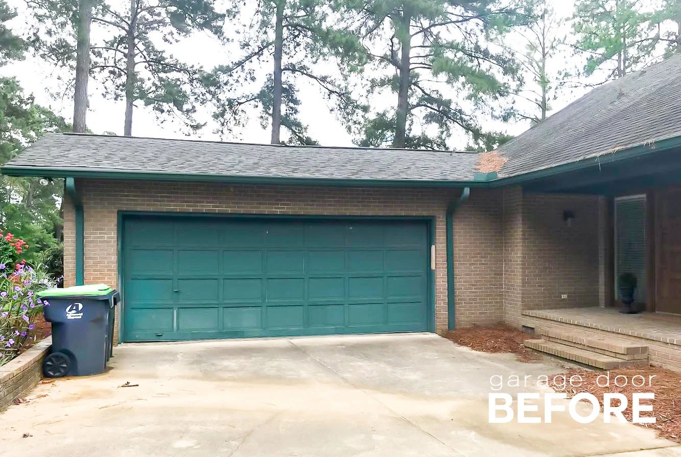 The Step-By-Step Guide to Painting Your Garage Door to Look Like Stained Wood