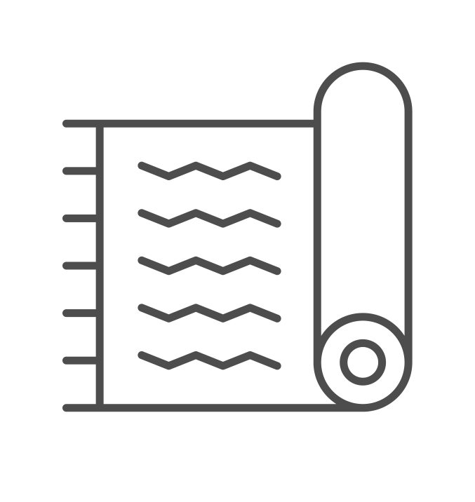 area rug line drawing
