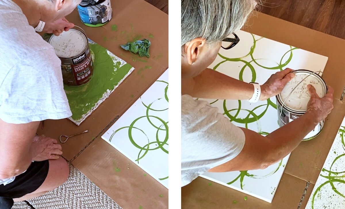 How-to-paint-connected-circle-art-on-canvas