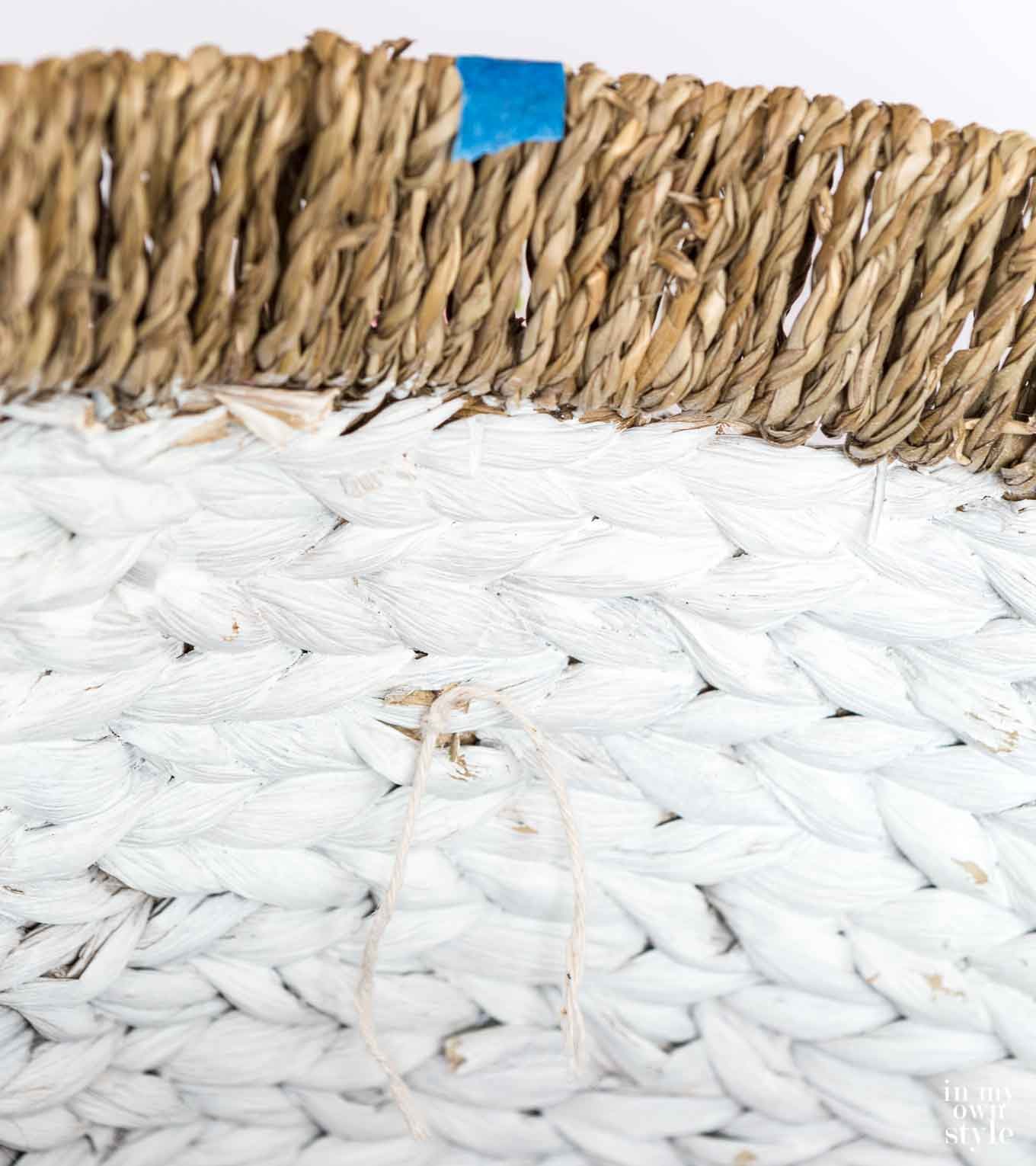 how to make a DIY pom pom basket