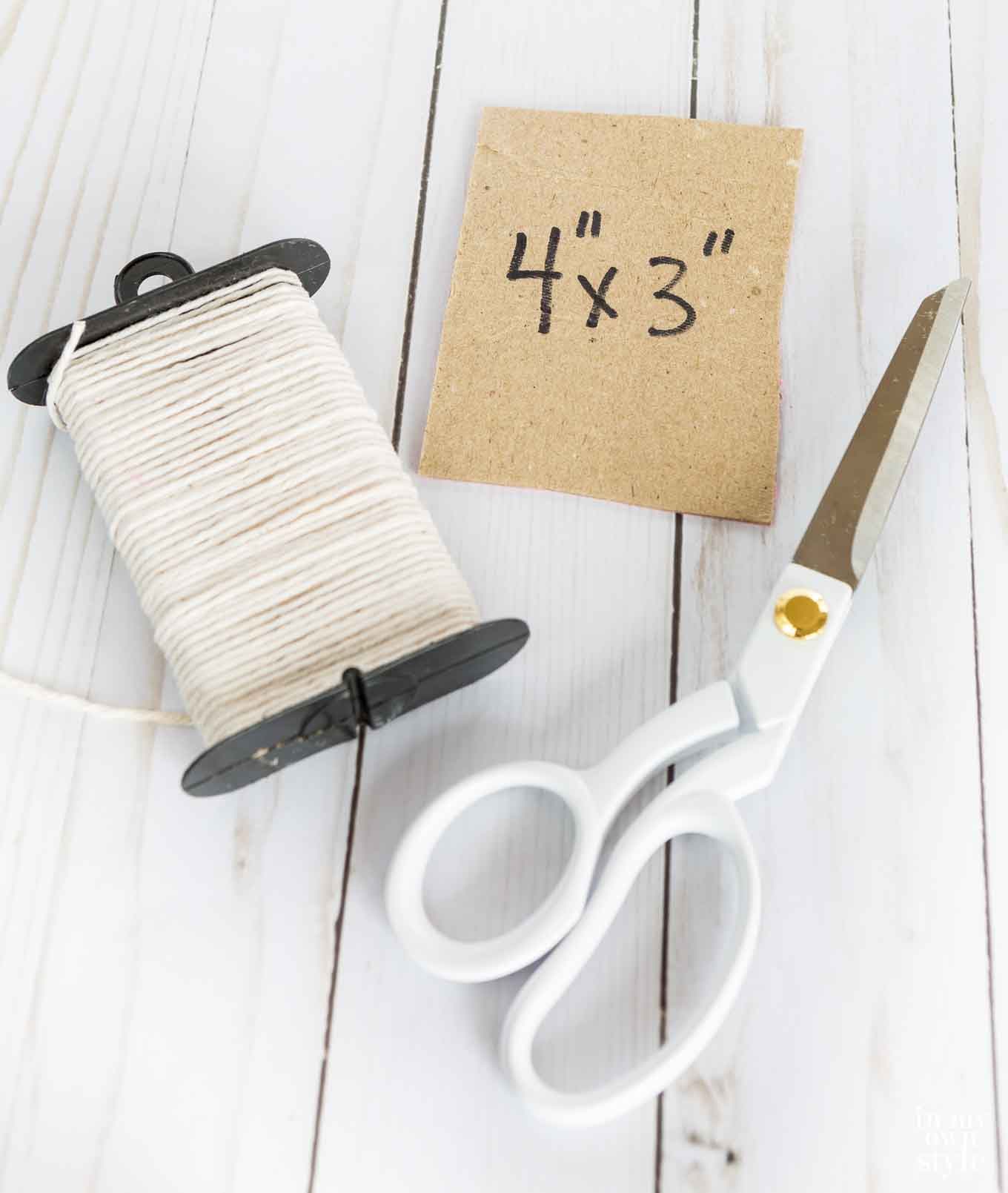 supplies needed to make a pom pom basket