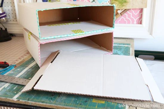 Scrapbook-paper-shelving-rack