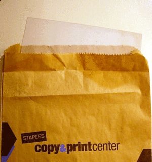 transparency paper