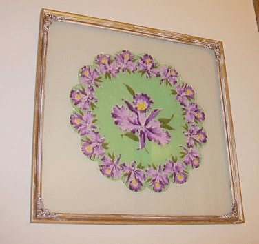See through picture frame tutorial