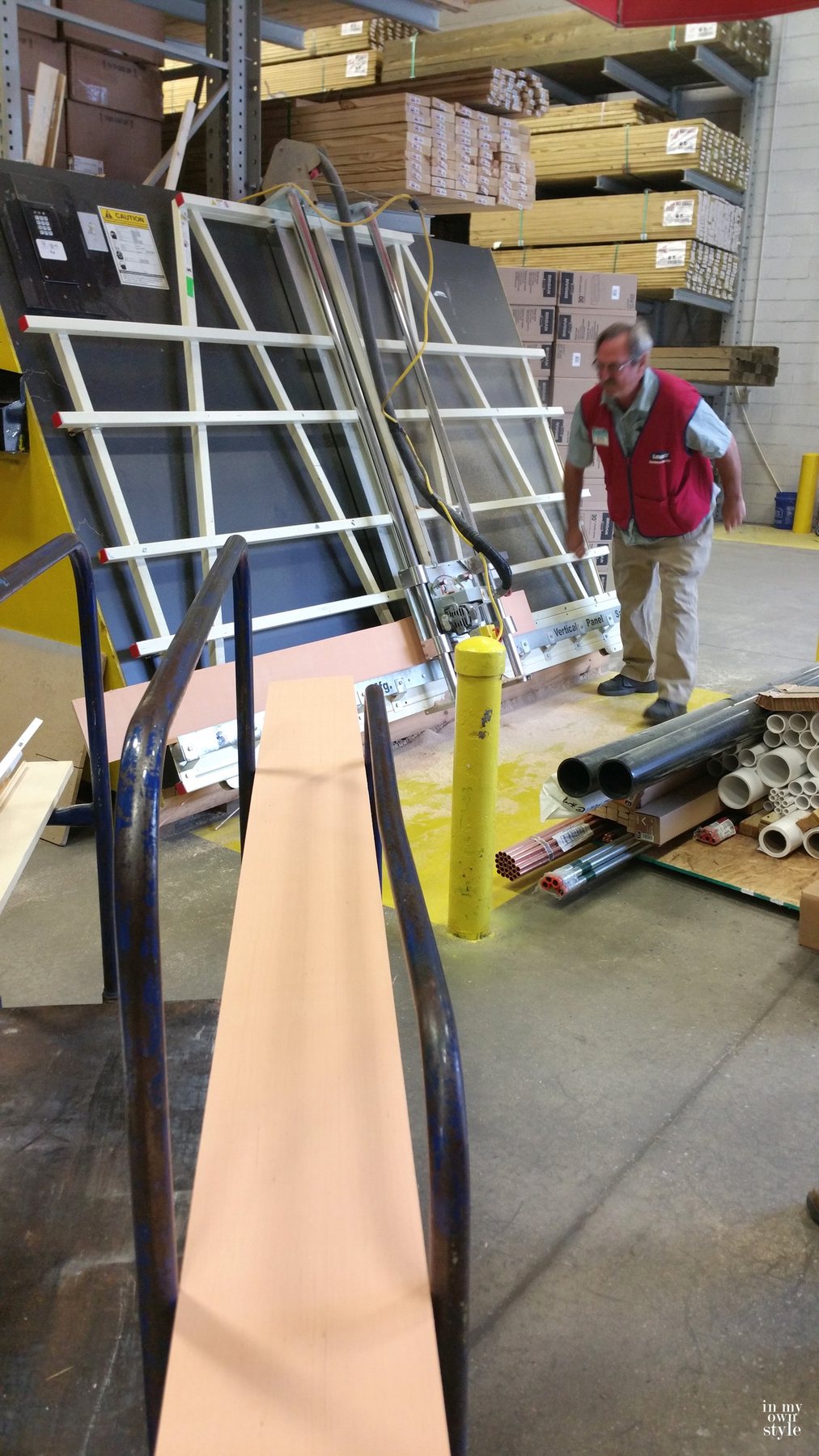 Ship-lap planks-cut-at-Lowes