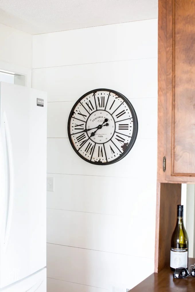 The Easiest Way to Install Shiplap Wood Plank Walls