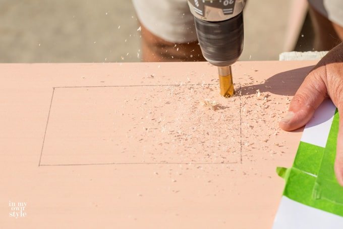 DIY plank wall tutorial