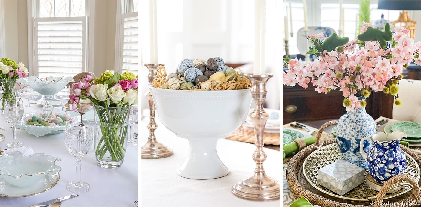 Easter tablescape hop
