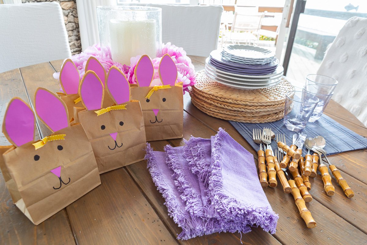 Easter Bunny Goodie Bag DIY
