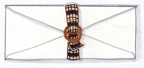 How to Embelliah a plain envelope