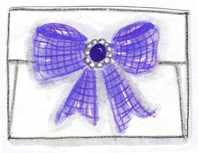 Bow tie envelope