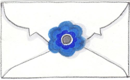 How to embellish a plain envelope