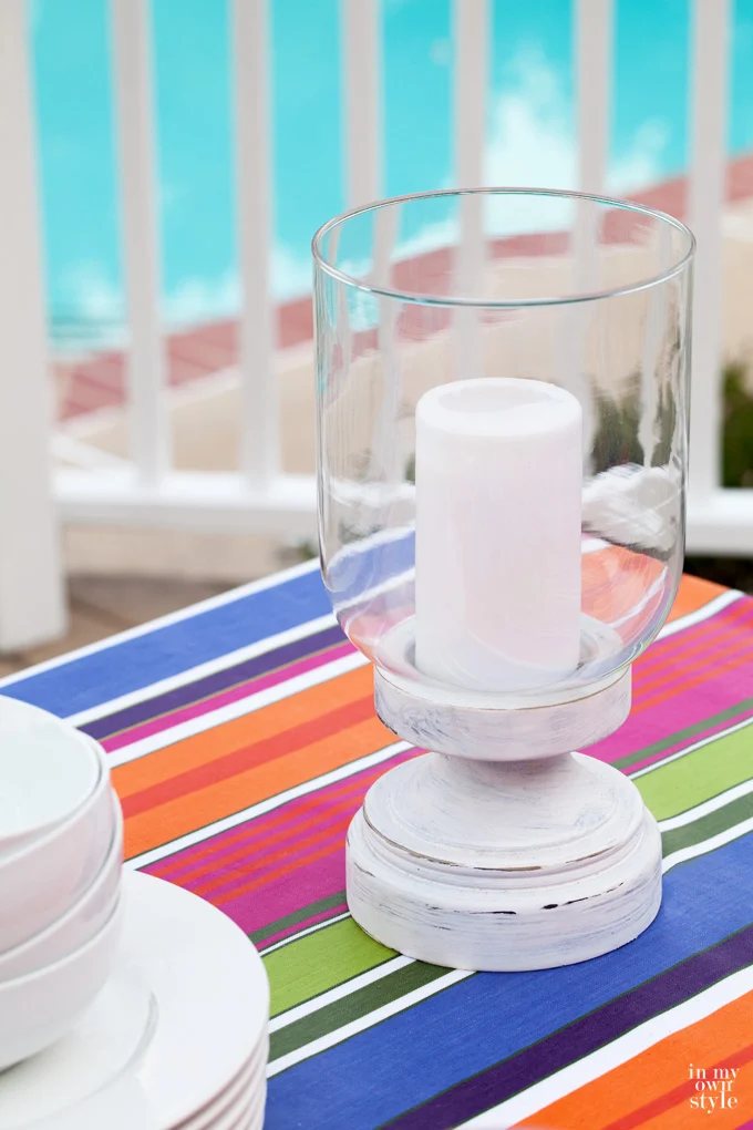 Instant No Sew Tablecloth
