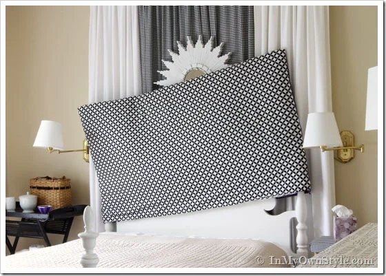 How to make an easy padded headboard