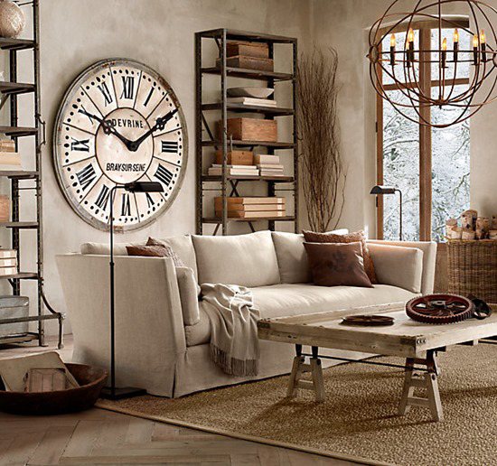Restoration Hardware Clock