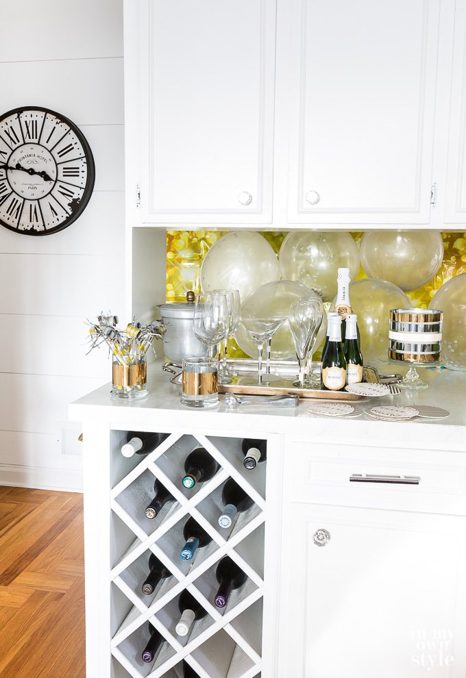 Entertaining In New Year Style with Duck Mirror and Texture Tape