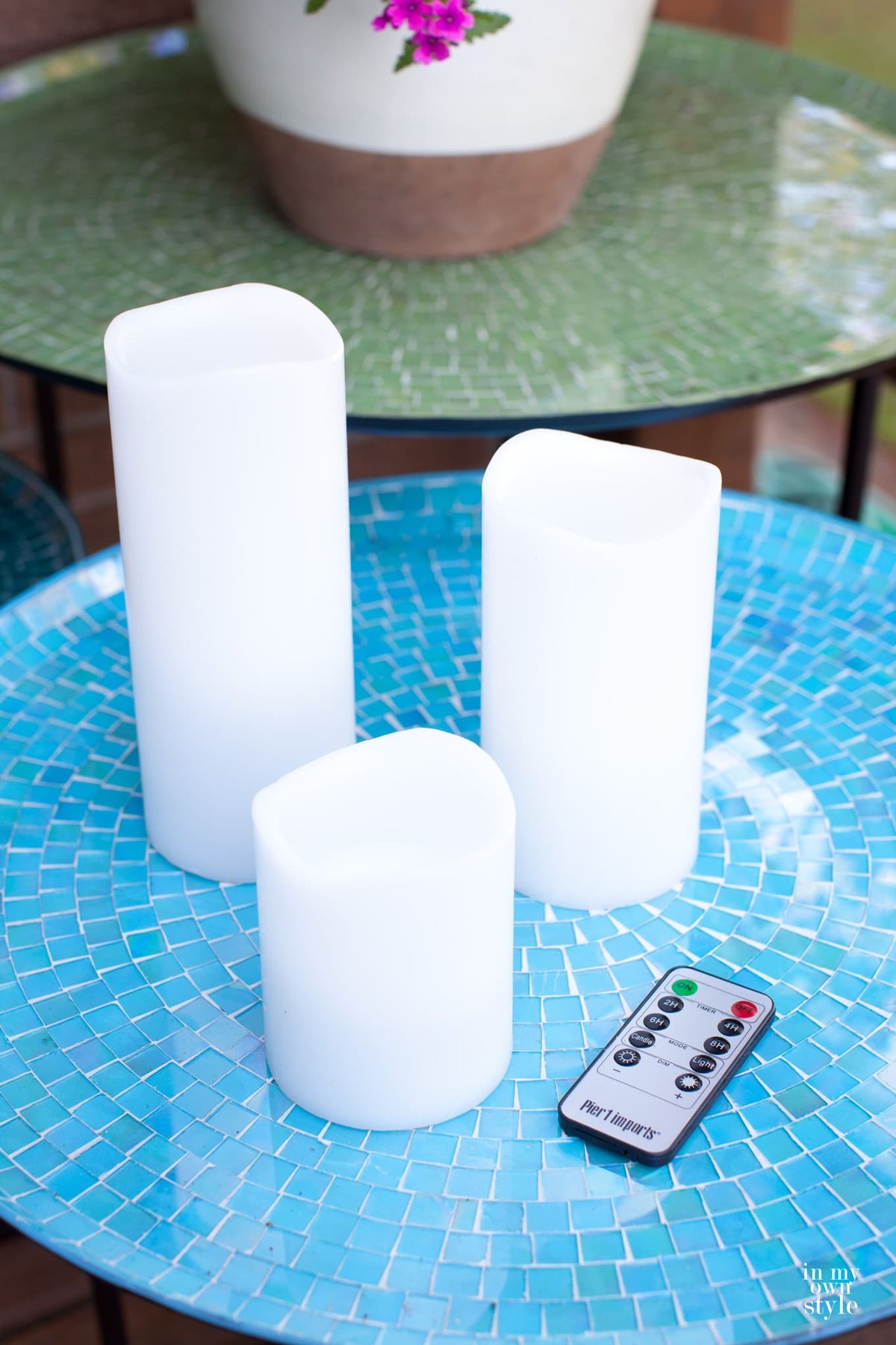 LED candles with timer