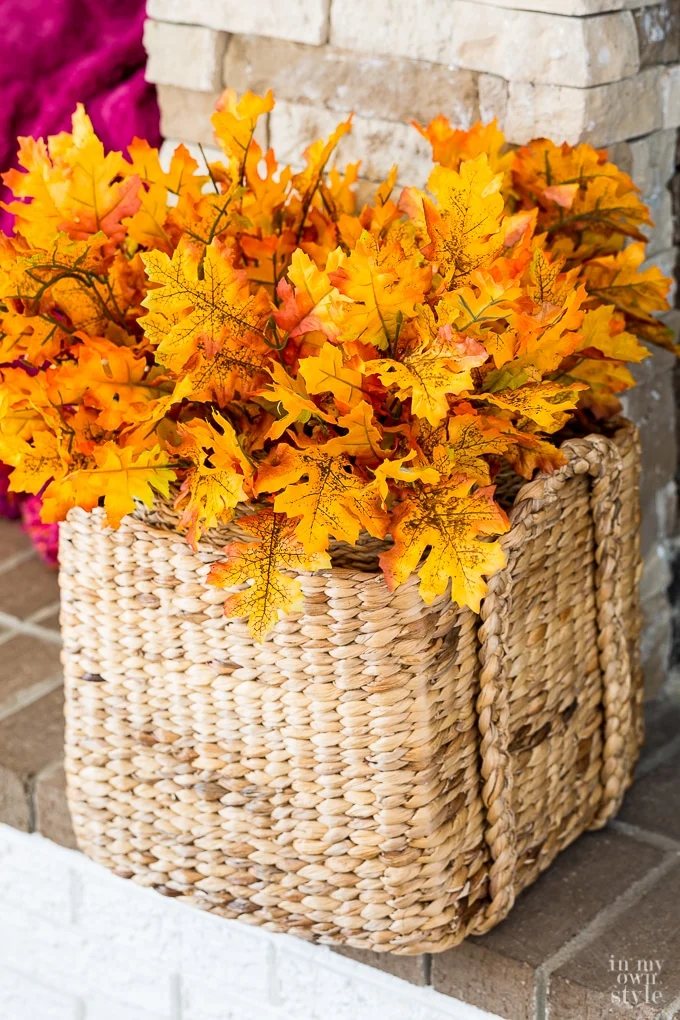 Fall Candle Holders in an Instant