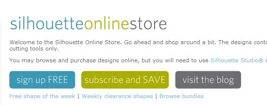 Sihouette Online Store