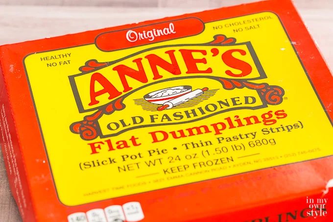Package of Anne's Flat Dumplings.