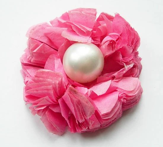 How to make tissue paper flowers