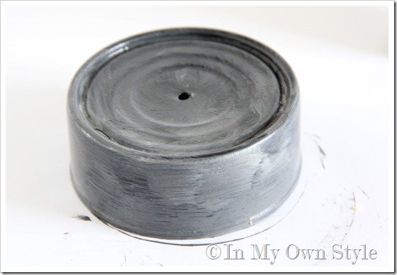 Hoe to create Faux Zinc on furniture