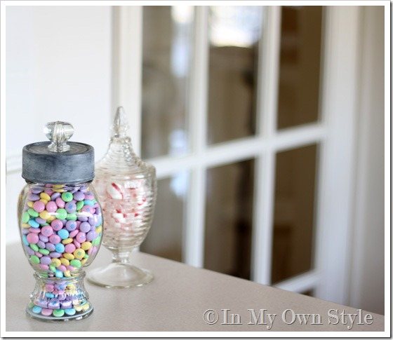 Tuna can candy jar topper how to tutorial