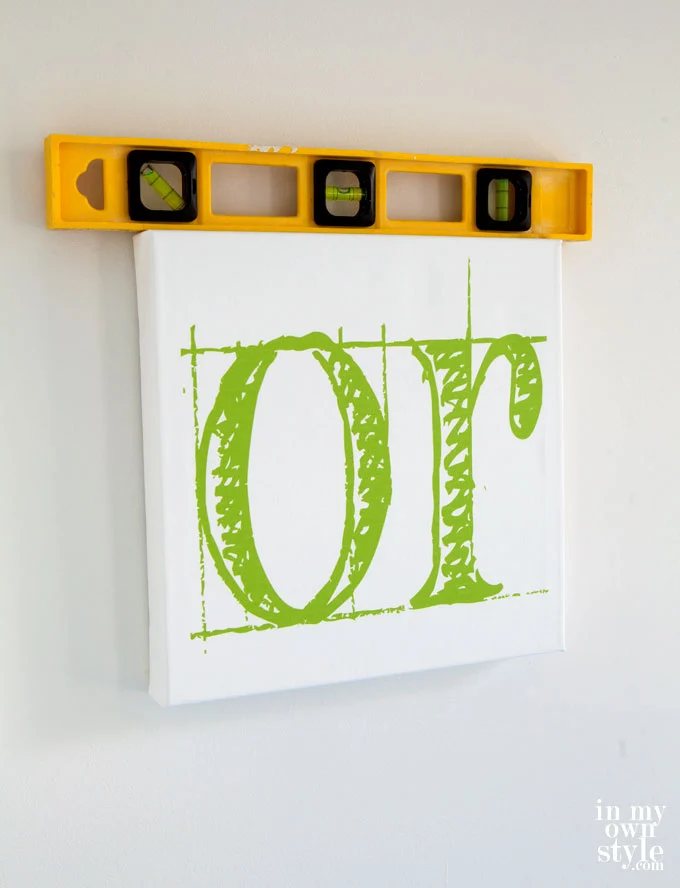 How-to-hang-an-art-canvas-on-a-wall