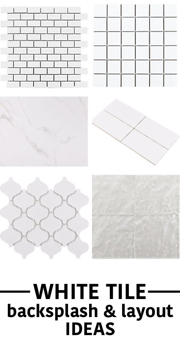 Decorating inspiration for kitchen white tile backsplashes | Oducu
