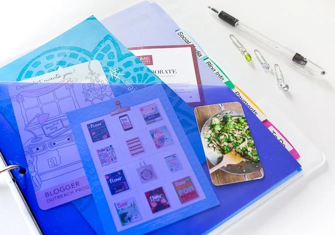 Daily planner organizing ideas