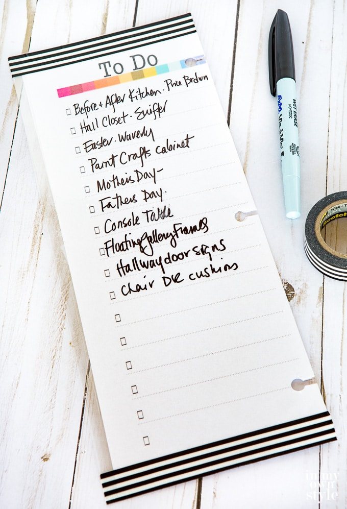 Free printable TO Do list for a daily planner