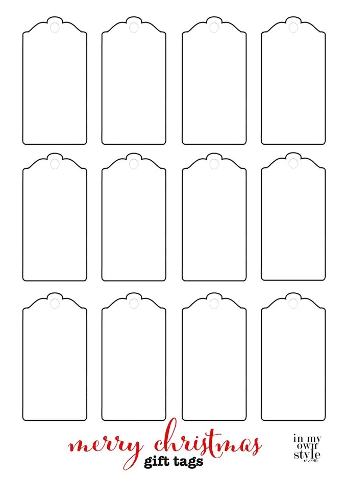6 Reasons Why You Should Not Buy Christmas Gift Tags