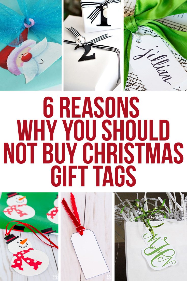 6 Reasons Why You Should Not Buy Christmas Gift Tags this year