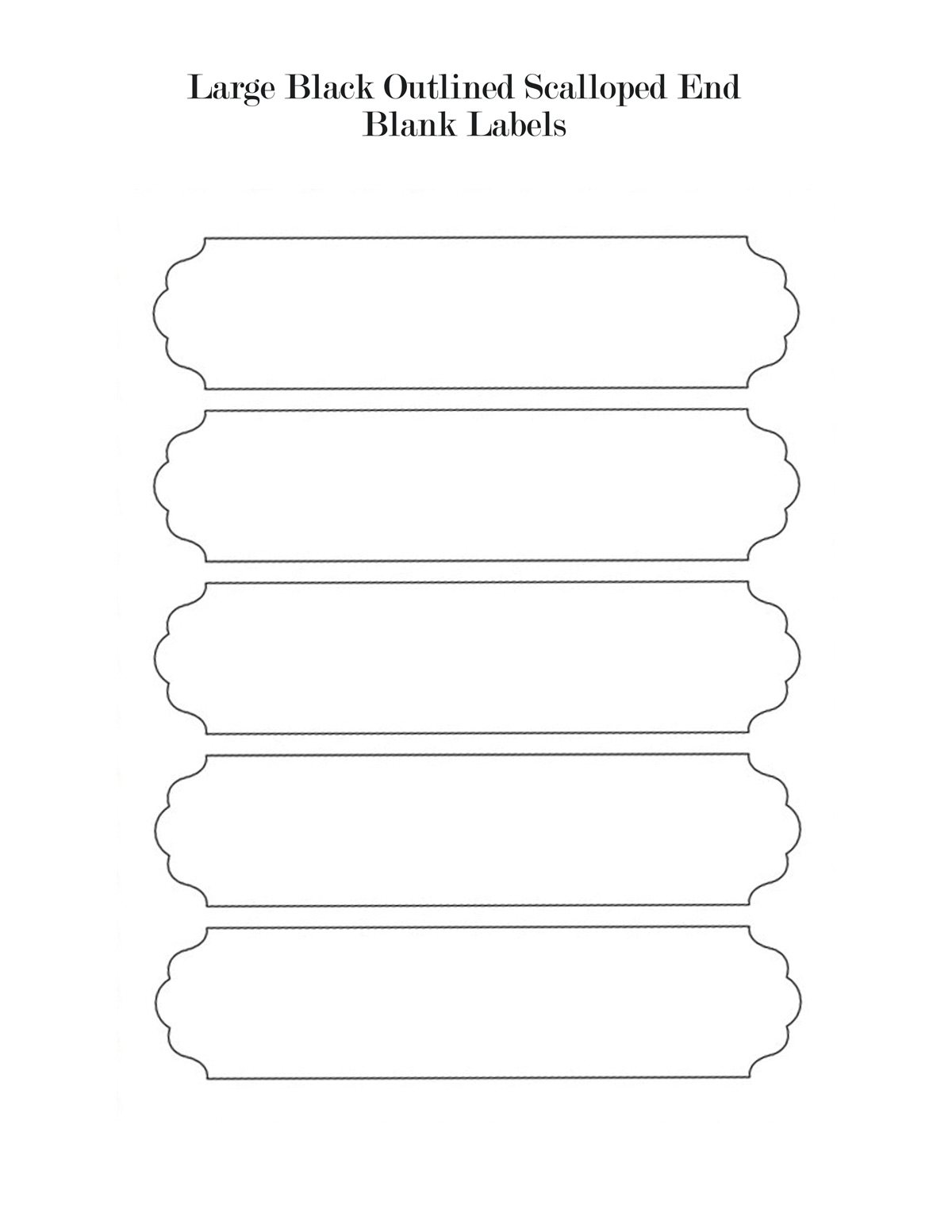 Large-Black-Outlined-scallop-end-labels -free printable labels