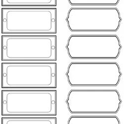 Free Printable File Box Labels