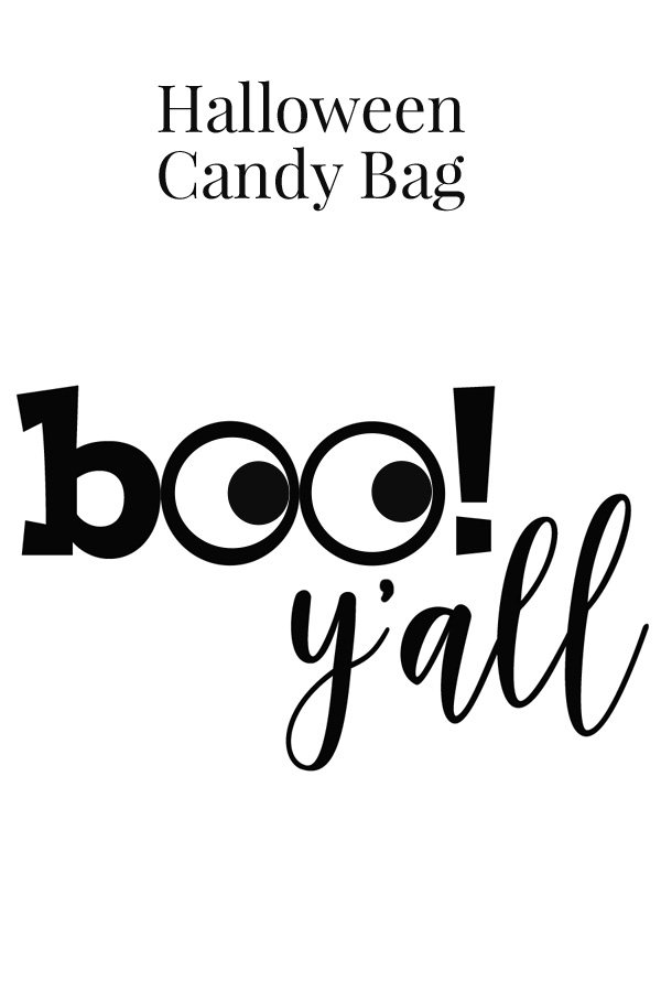 Halloween Treat Bag