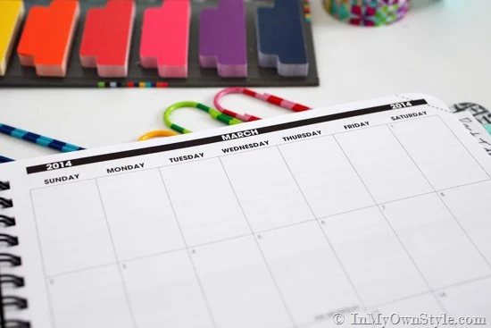 Fresh Start: Planner Organization Ideas