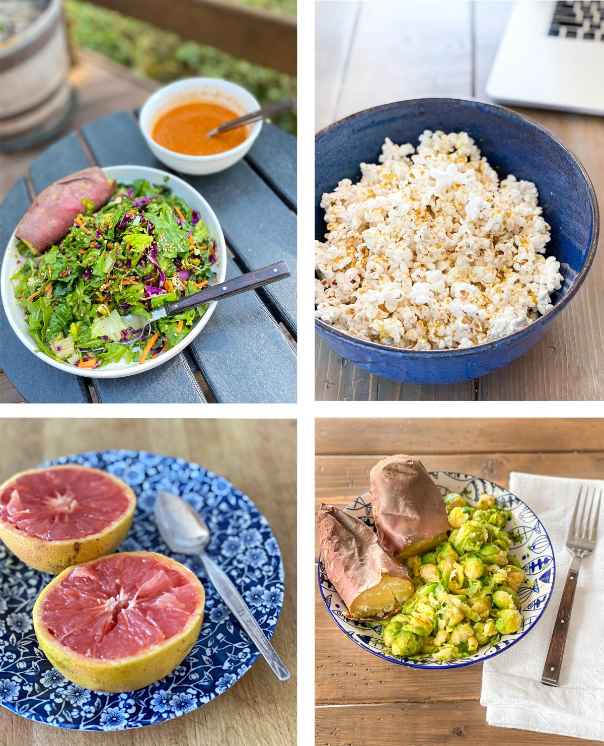 4 photos of what I eat in a day