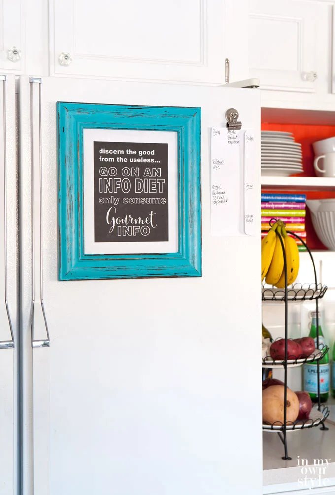 Fridge Art Gets Framed