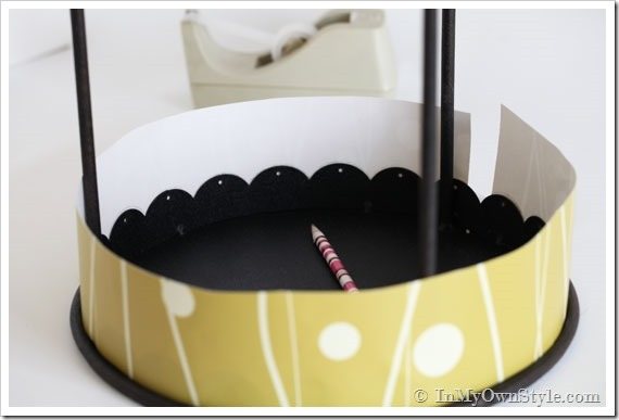 Table-Makeover-Using-Removable-Wallpaper