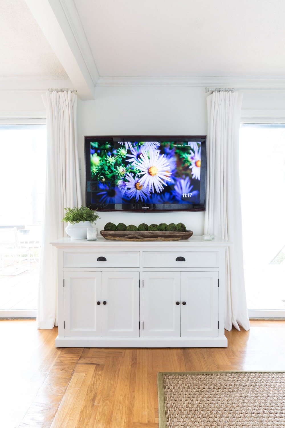 Wall mounted TV furniture ideas