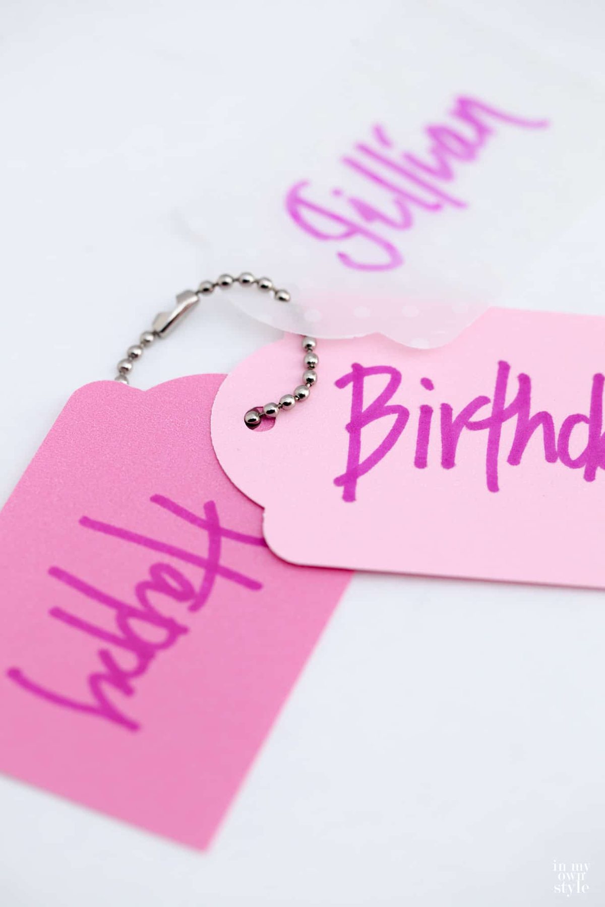 Creative gift tag idea for all types of gifts.